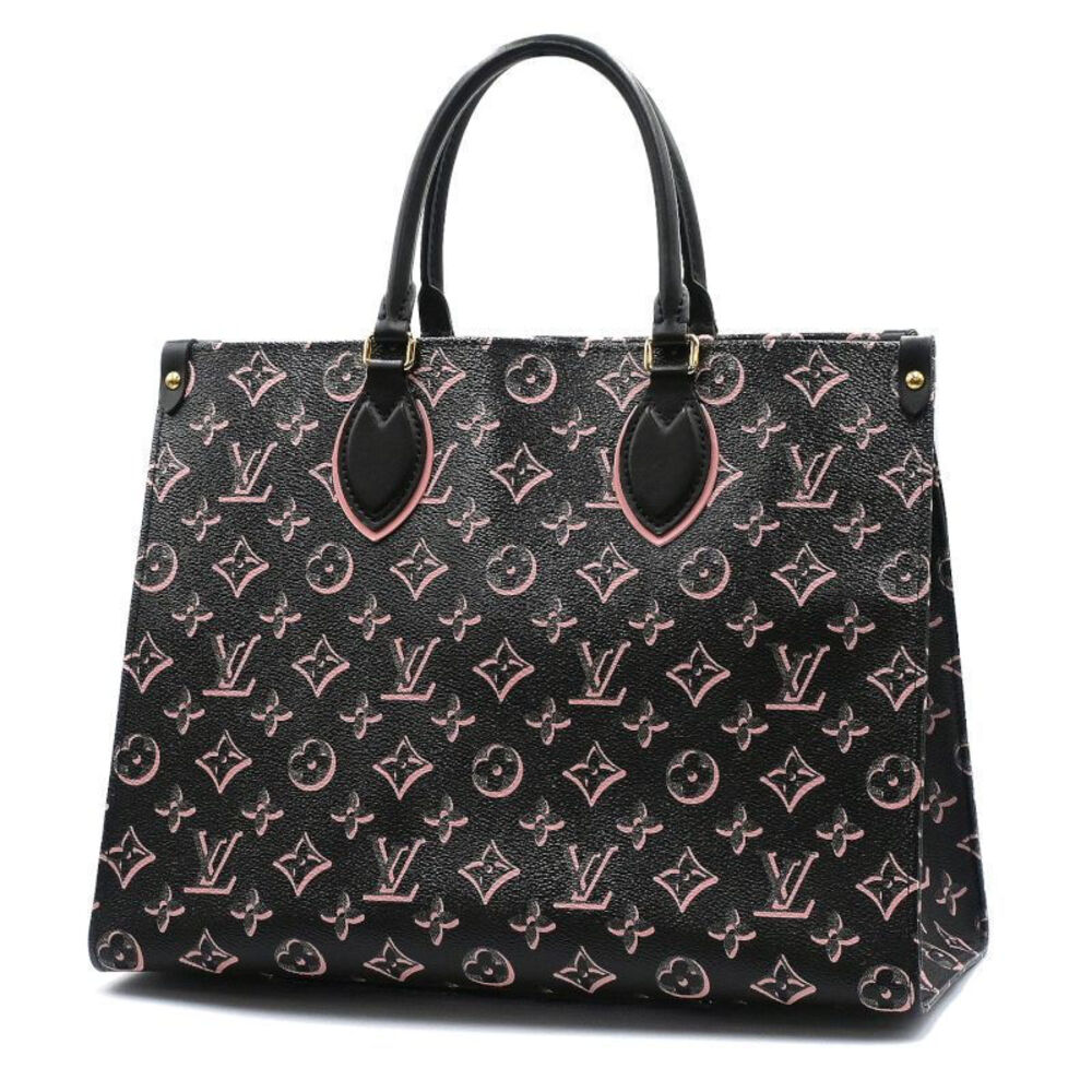 Louis Vuitton Fall You Onsa Go Monogram Black Pink Tote Bag Shoulder - Picture 2 of 8